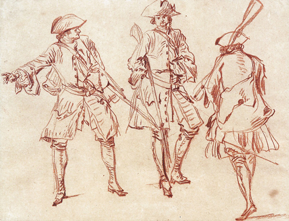 Watteauthreemen